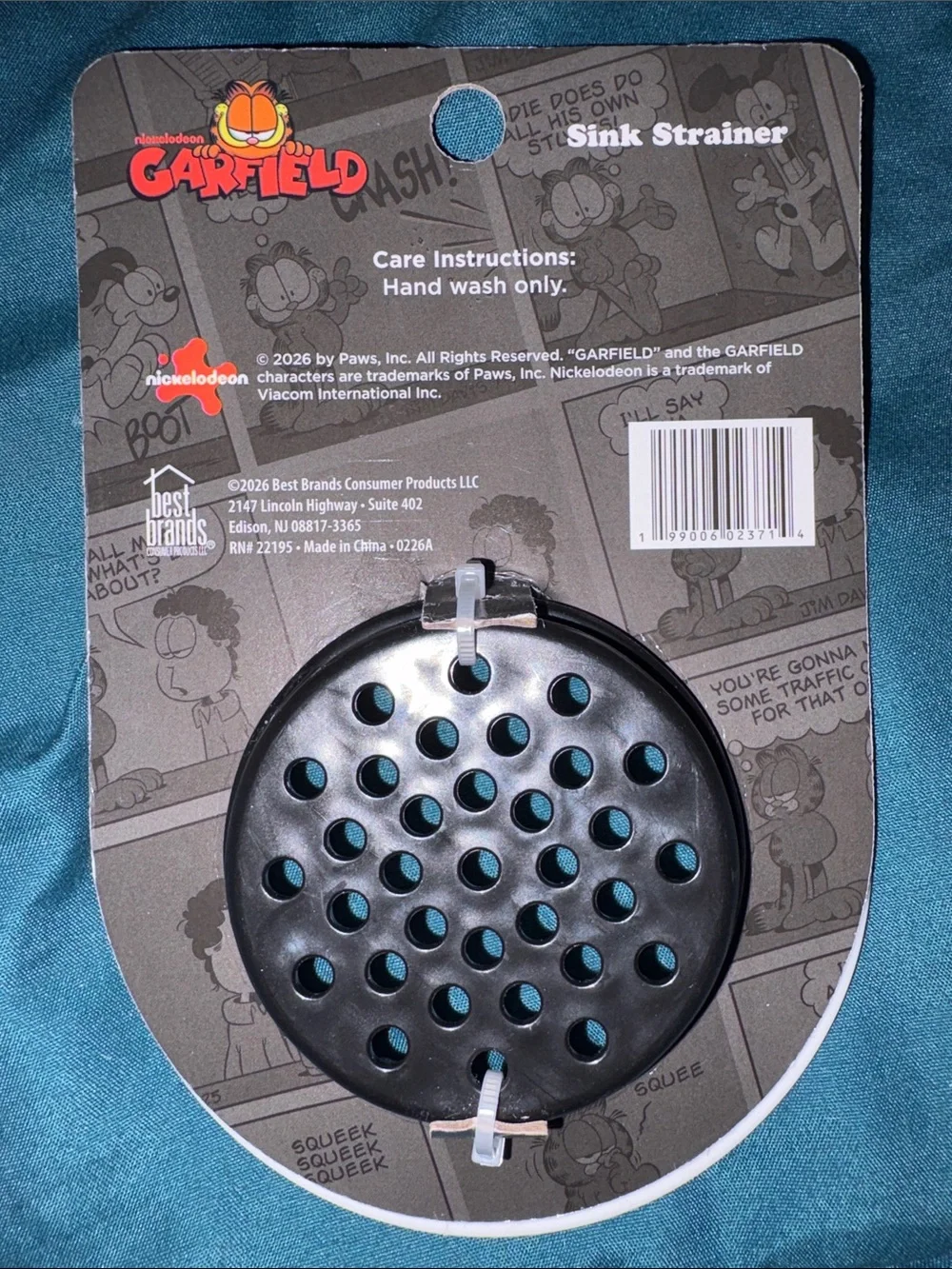 Orange Sink Strainer - Cartoon Kitchen Drain Protector